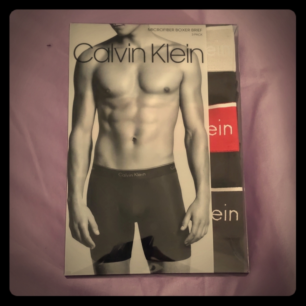 Calvin Klein Microfiber Boxer Briefs 3pack